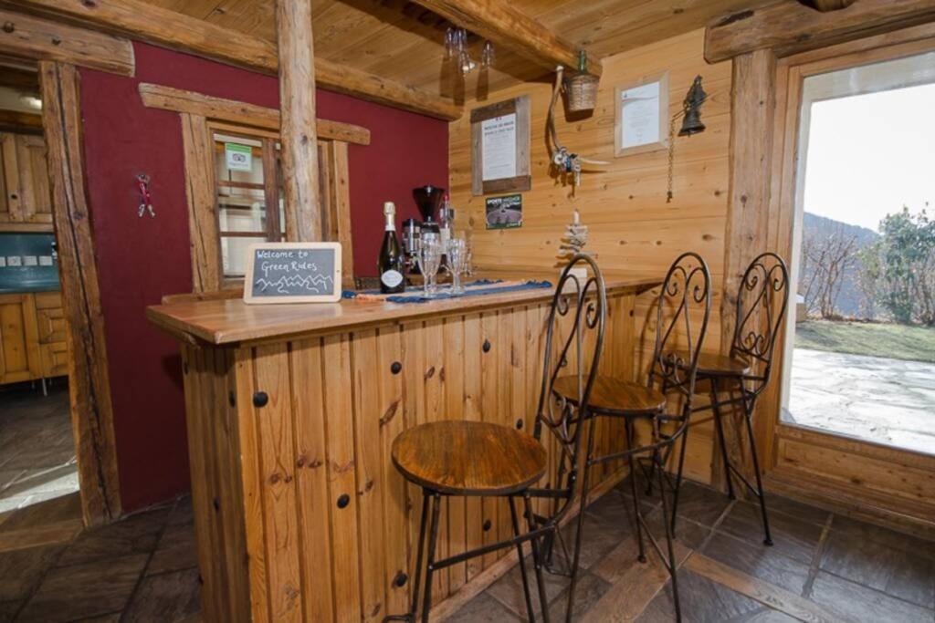 Paisible Chalet Montagne Avec Option Jacuzzi Séez Zewnętrze zdjęcie